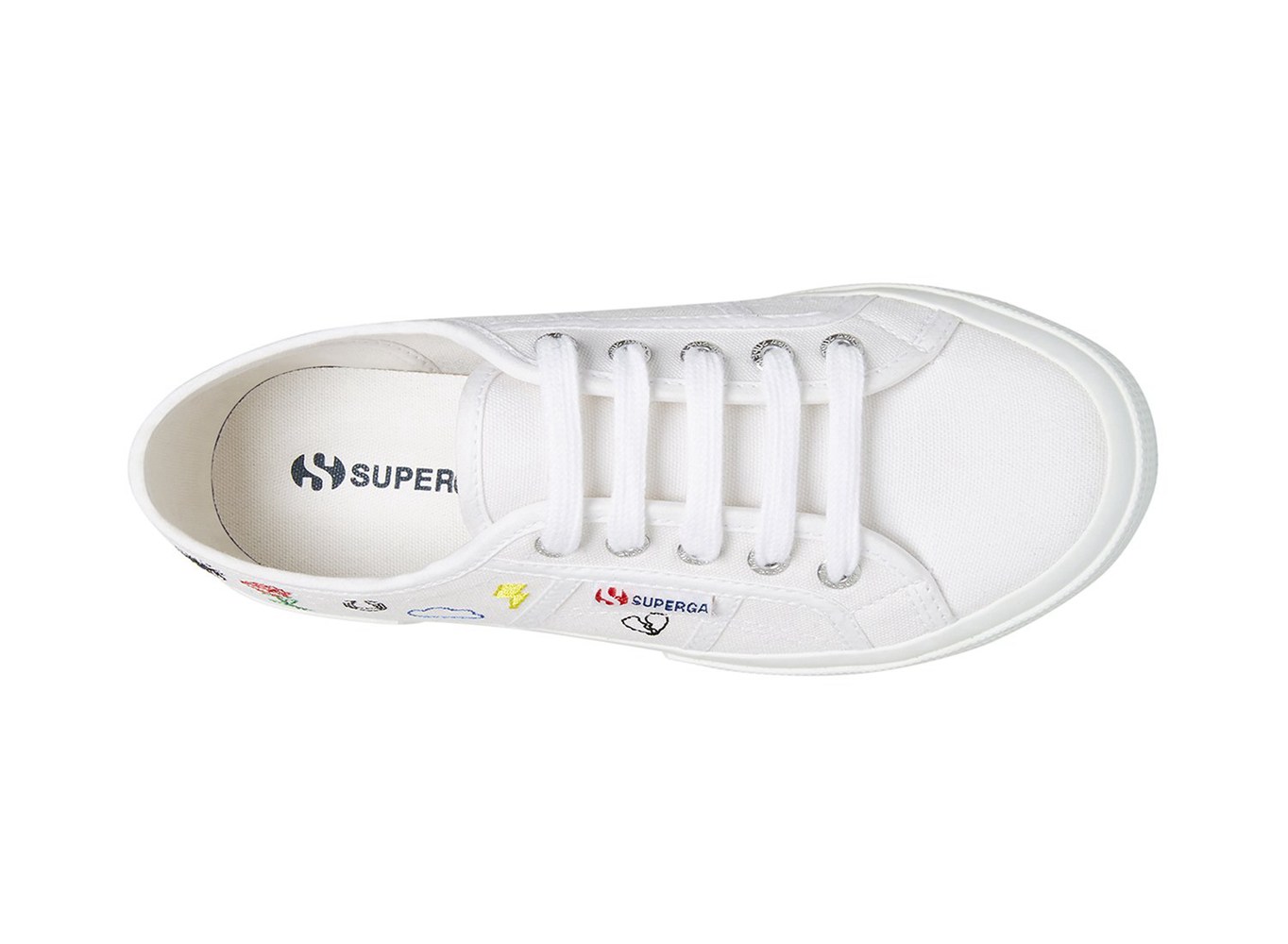 Tenis Feminino Branco - Superga 2750 Embcotw - MBOFV-1367